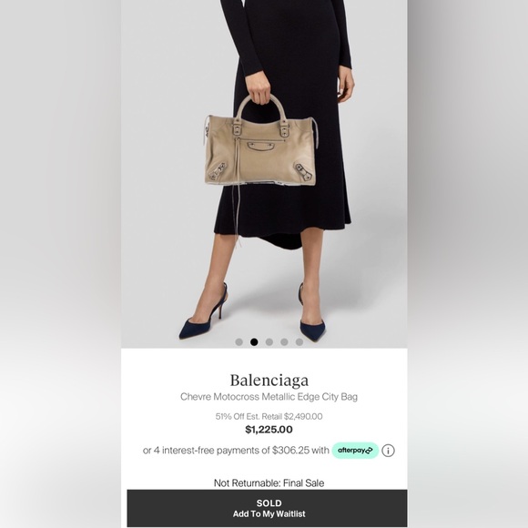 Balenciaga Shoulder/Crossbody Bag - Picture 6 of 16